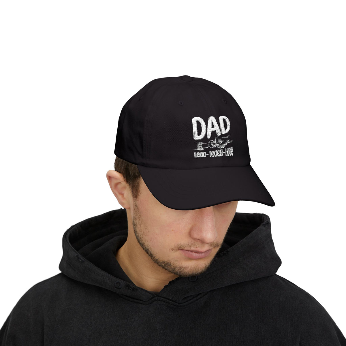 "Lead • Teach • Love" Embroidered Baseball Hat