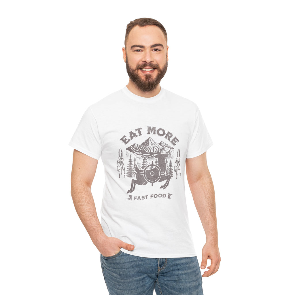 Eat More Fast-Food Vintage Mountain T-Shirt
