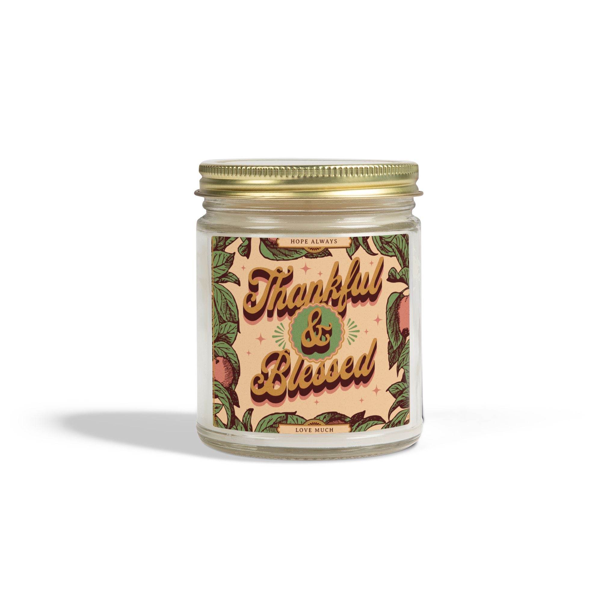 Thankful & Blessed Scented Candle (4oz. 9oz.)