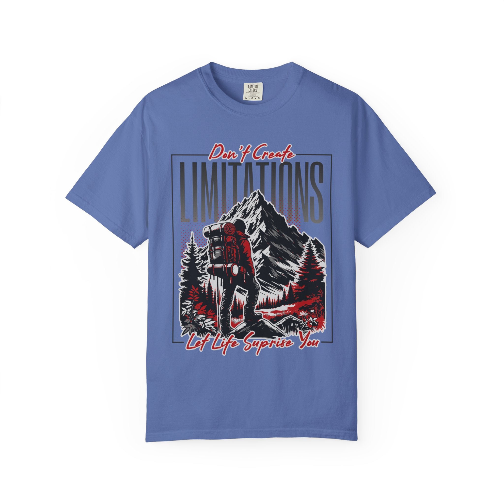 "Don't Create Limitations" Adventure T-Shirt
