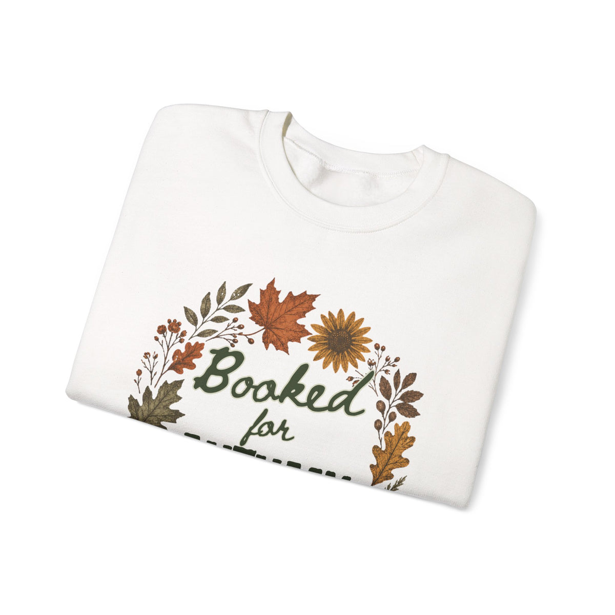 "Booked for Autumn" Crewneck