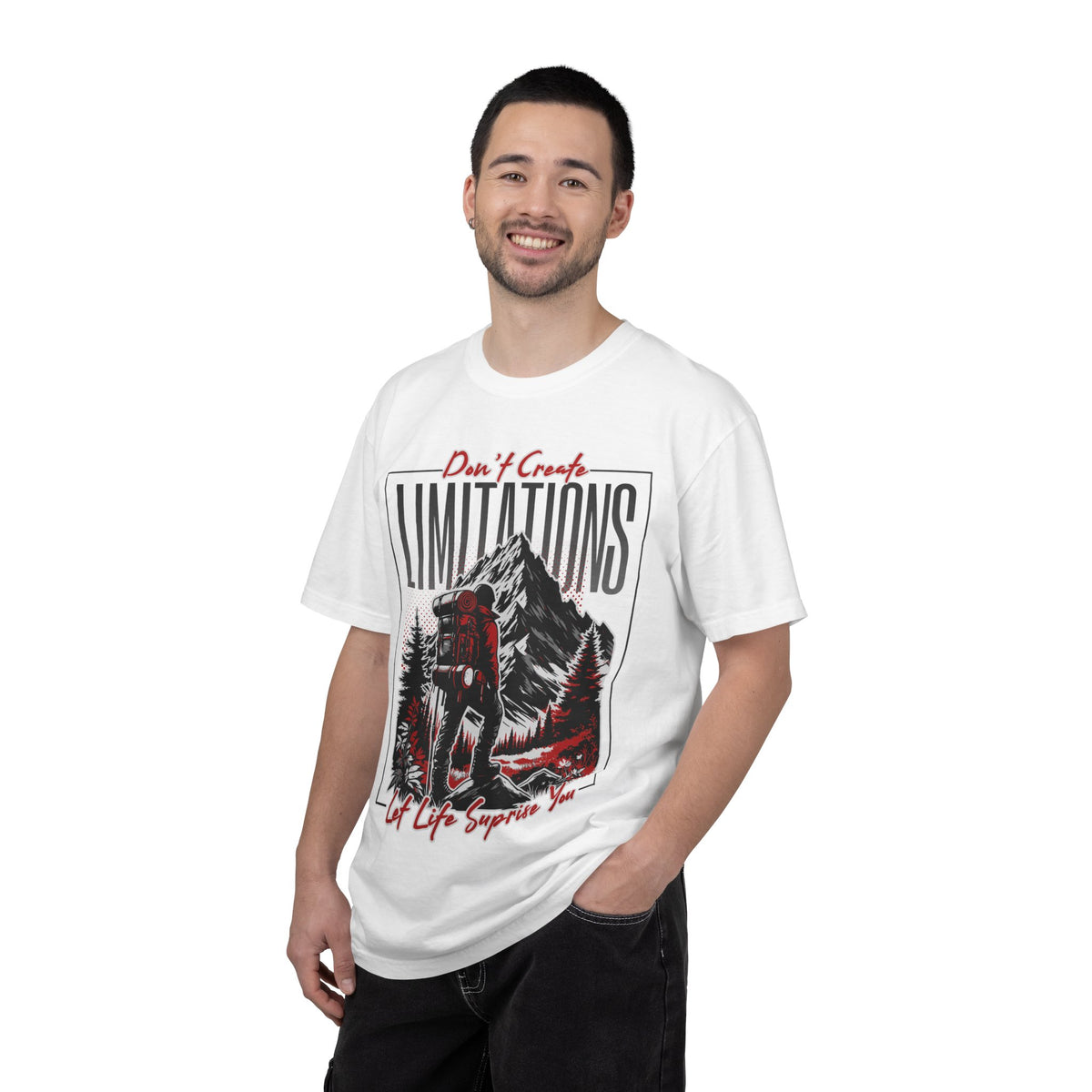 "Don't Create Limitations" Adventure T-Shirt