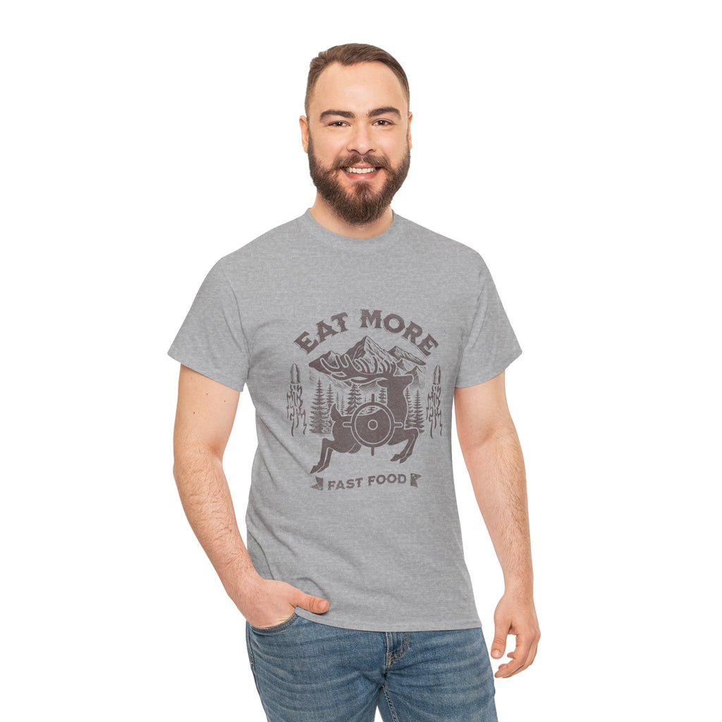 Eat More Fast-Food Vintage Mountain T-Shirt