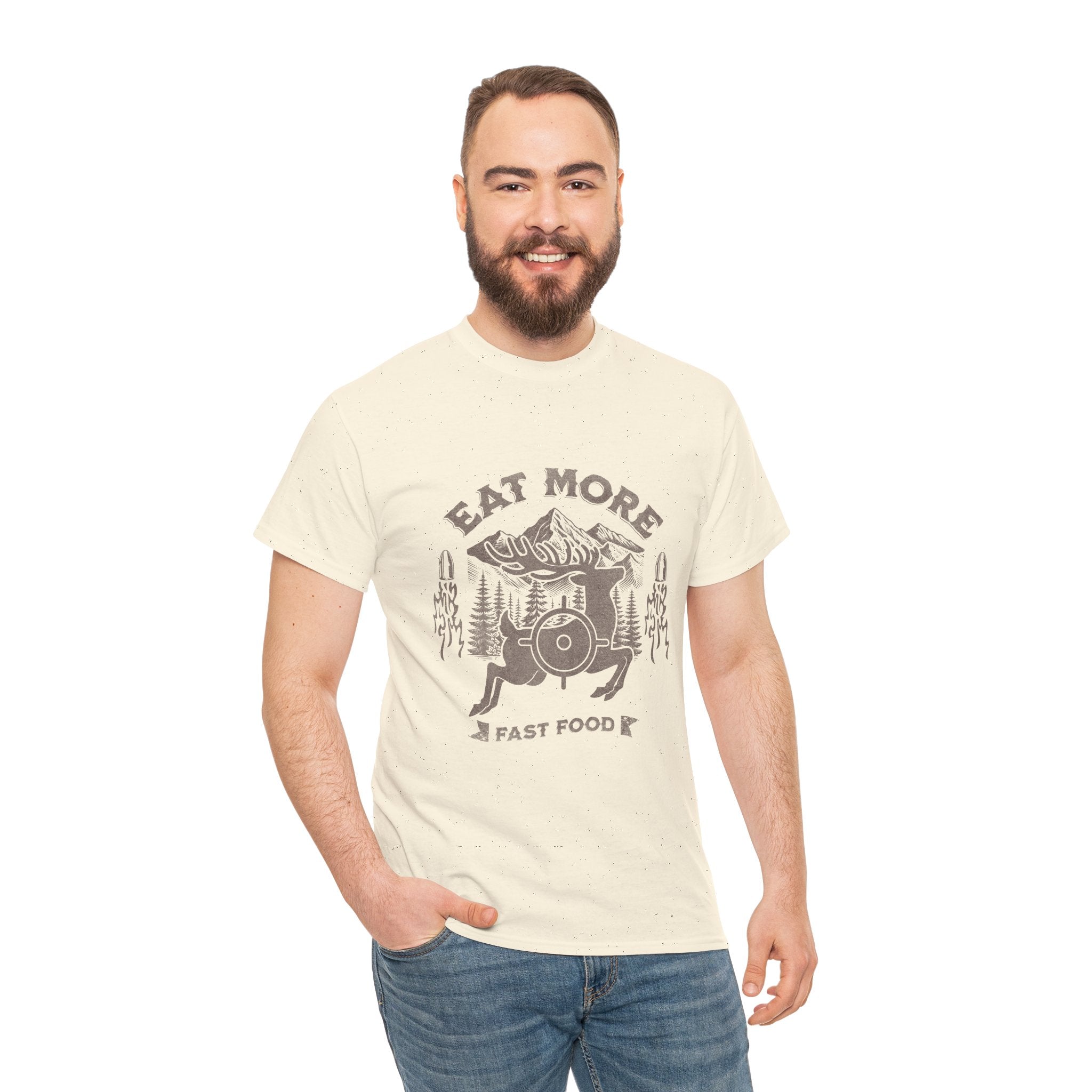 Eat More Fast-Food Vintage Mountain T-Shirt