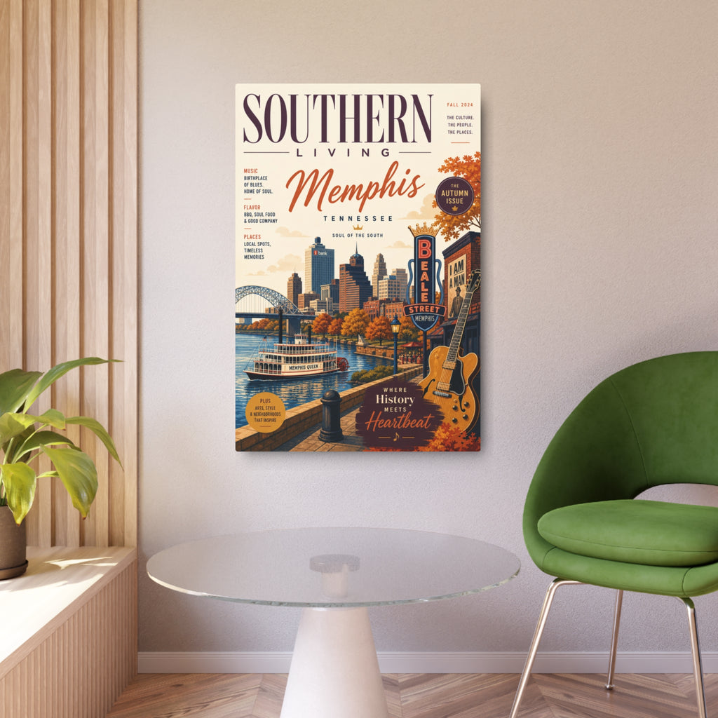 Memphis Tennessee Metal Art Sign