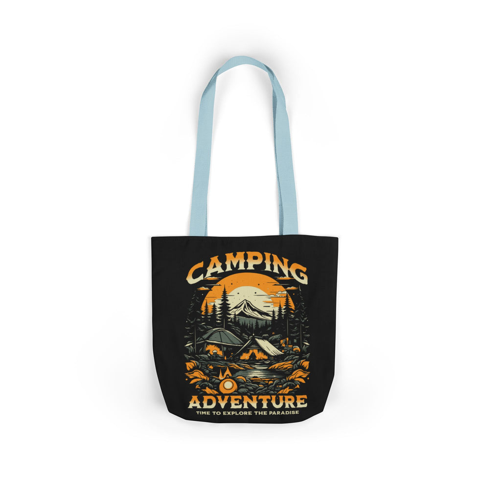 Camping Adventure Canvas Tote Bag