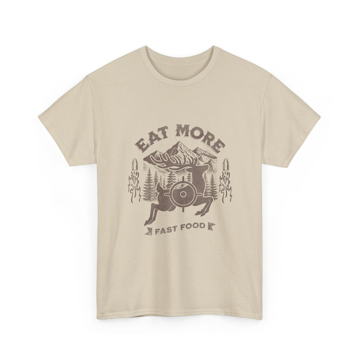 Eat More Fast-Food Vintage Mountain T-Shirt