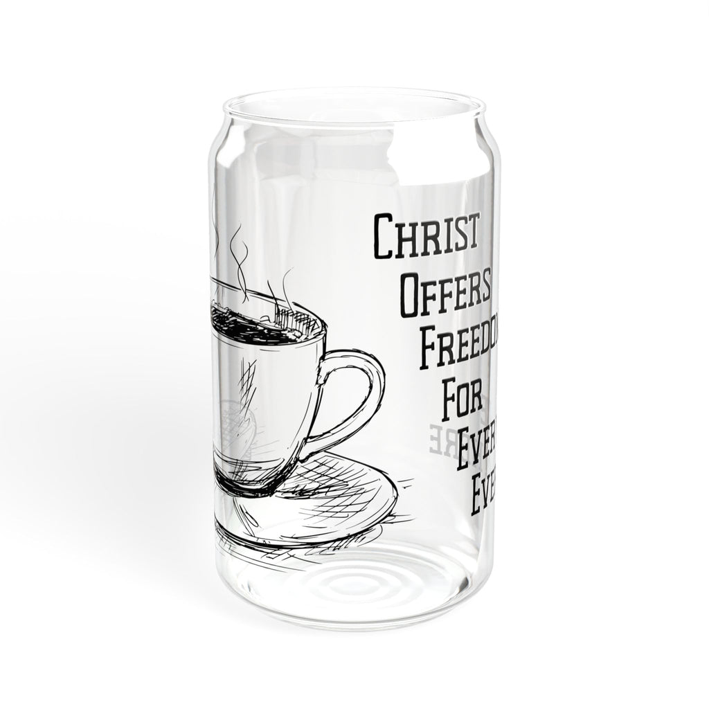 C.O.F.F.E.E Sipper Glass