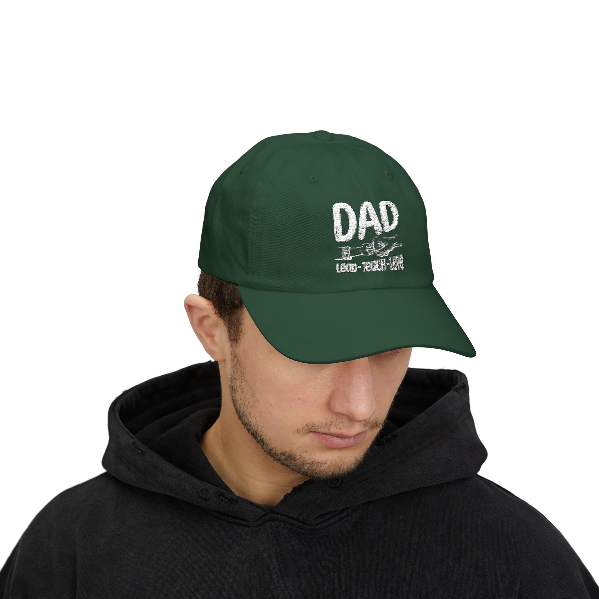 "Lead • Teach • Love" Embroidered Baseball Hat