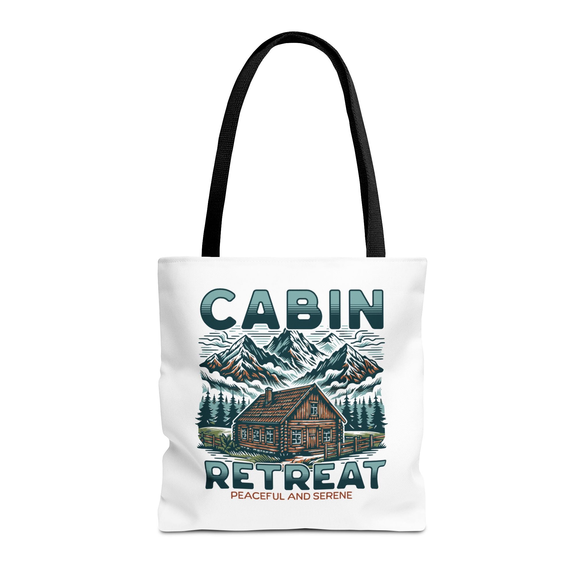 Cabin Retreat Tote Bag
