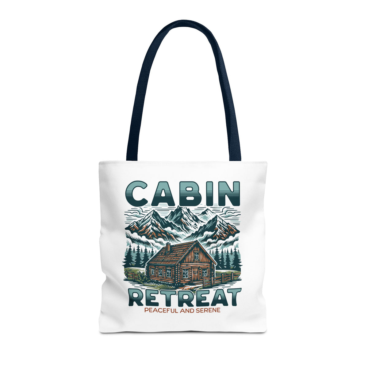 Cabin Retreat Tote Bag