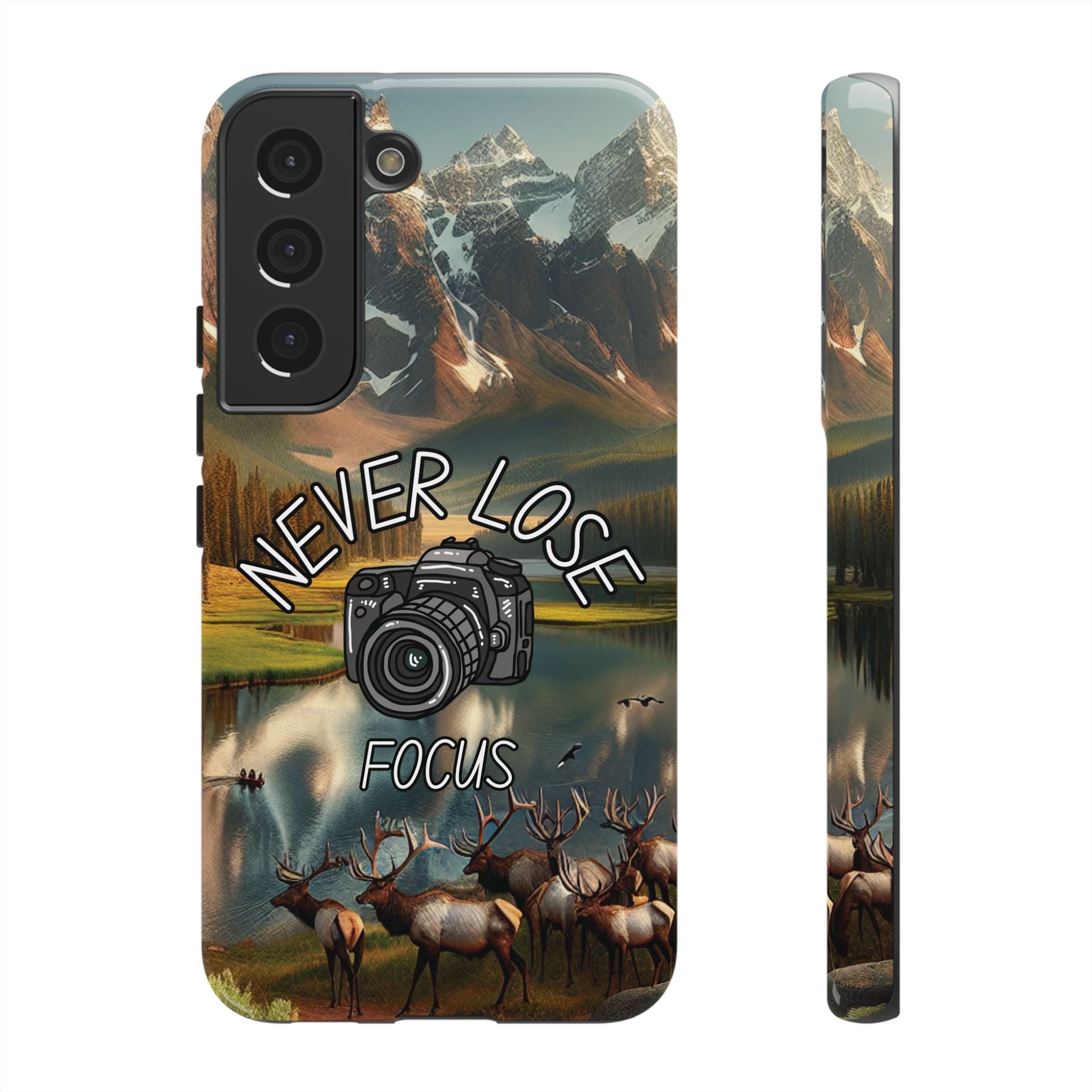 Never Lose Focus Phone Case