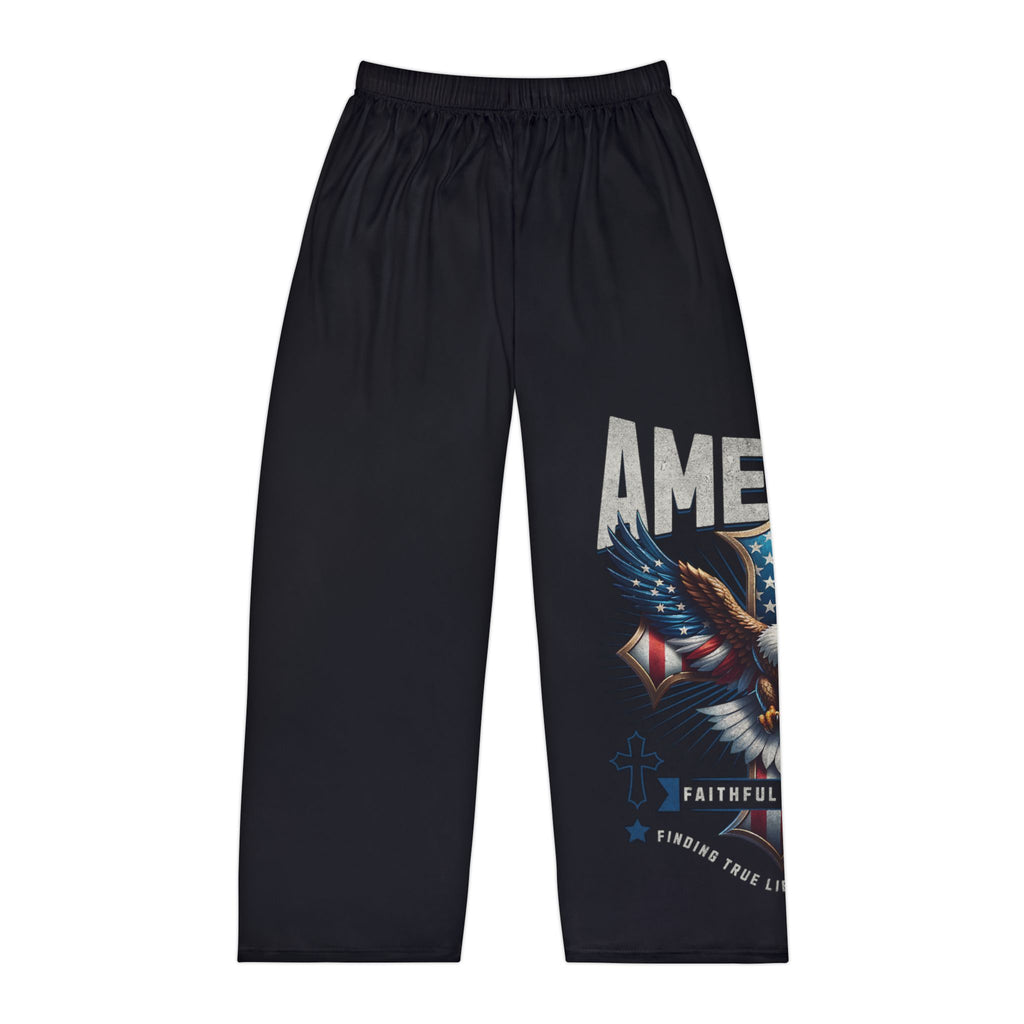 Patriotic Eagle Men's Pajama Pants