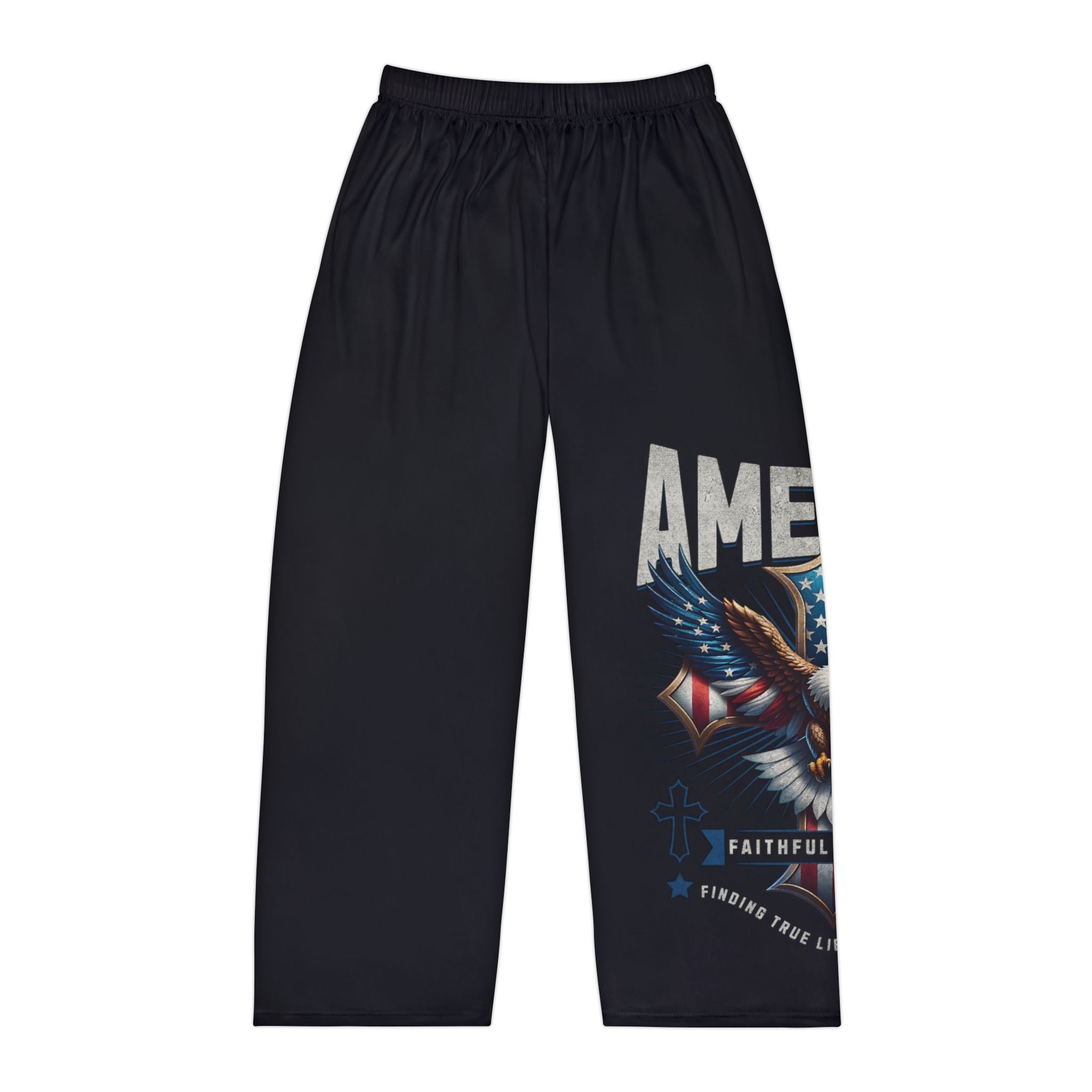 Patriotic Eagle Men's Pajama Pants