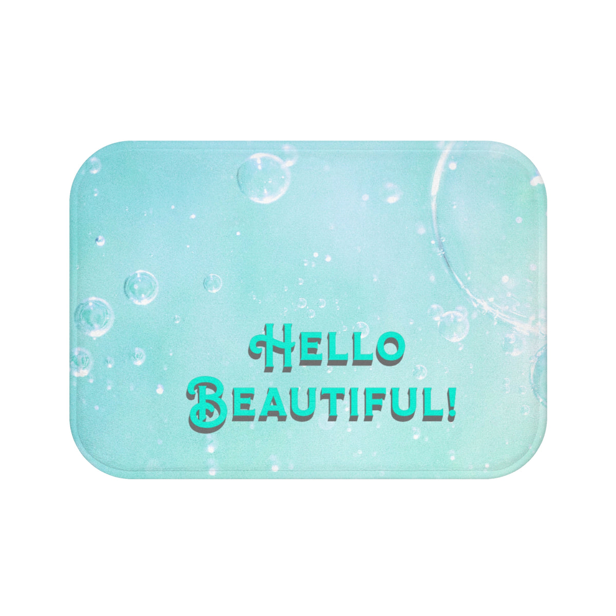 Aqua Bubble Bath Mat