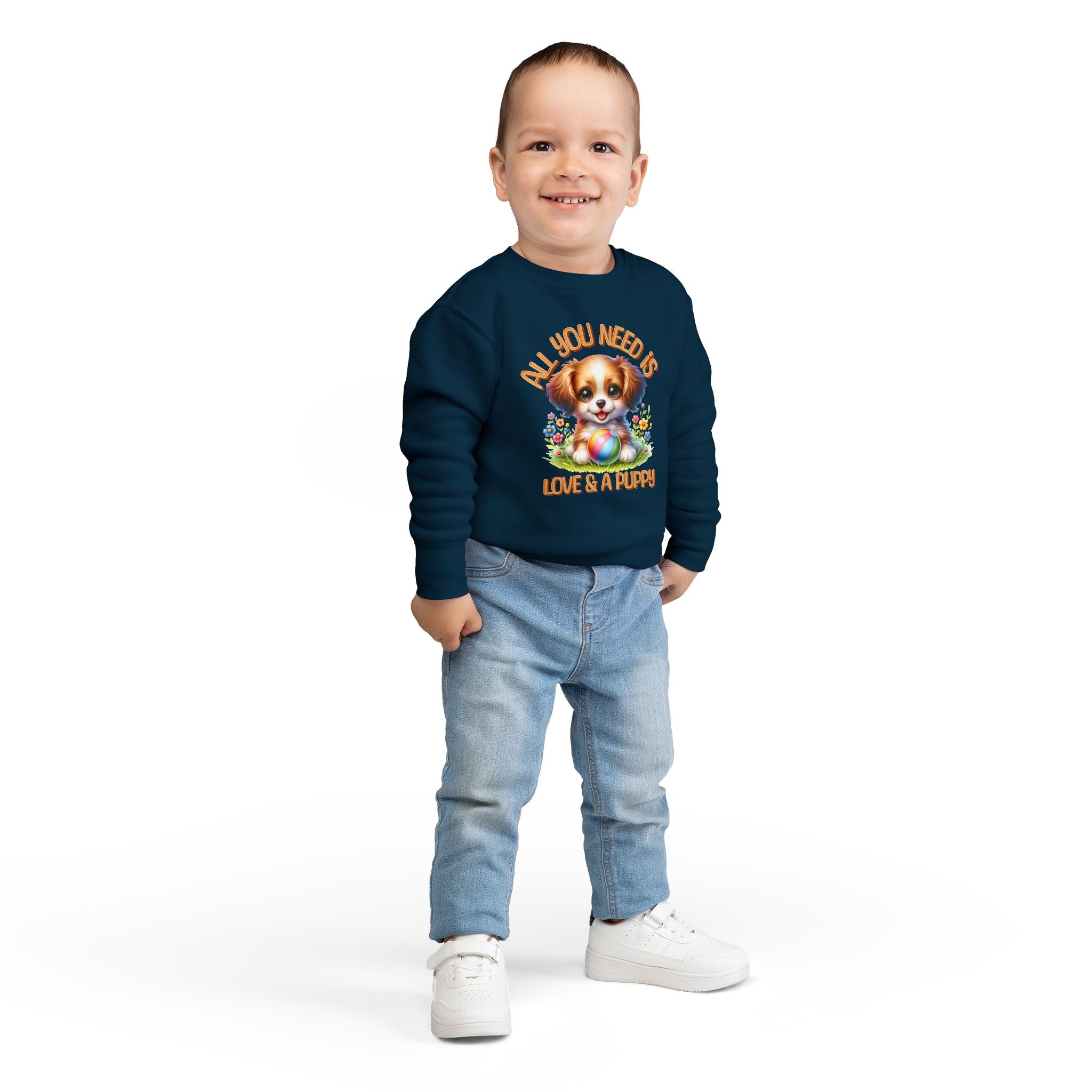 "All You Need..."Toddler Crewneck