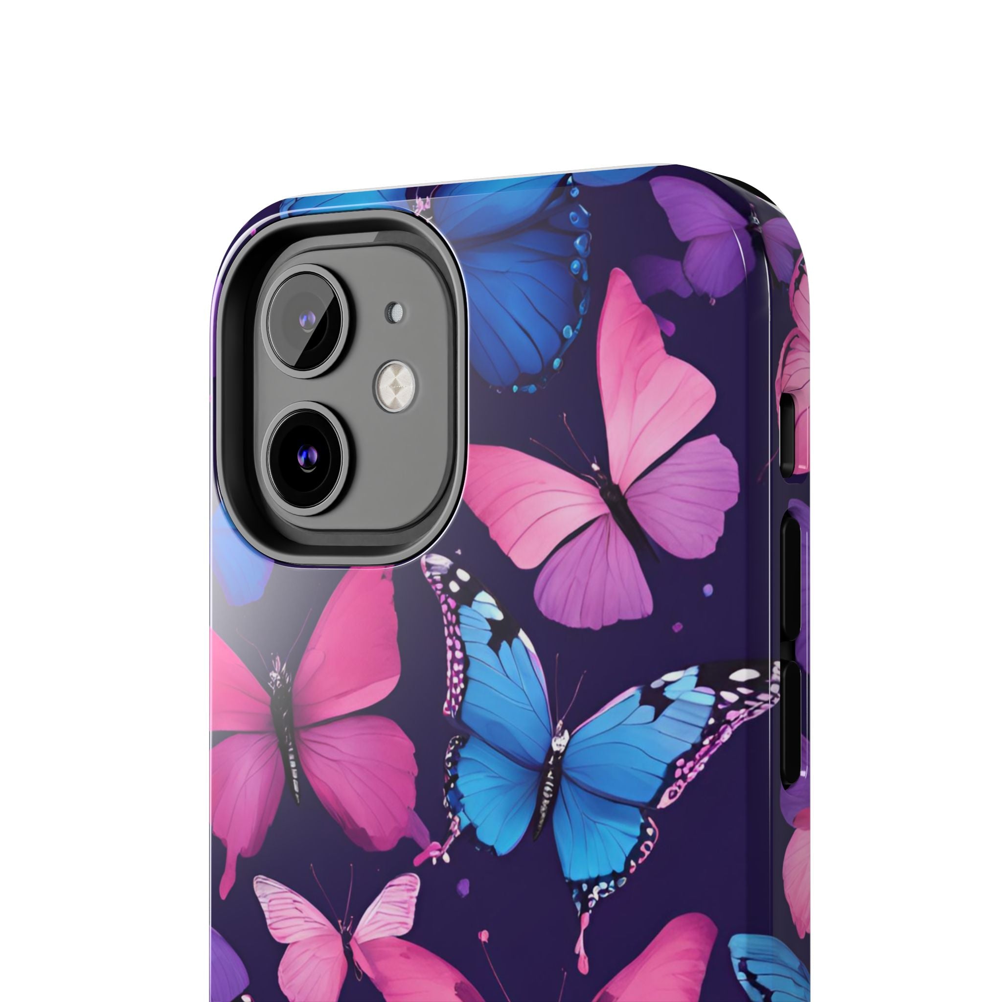 Butterfly Phone Case (Pink,Purple and Blue)