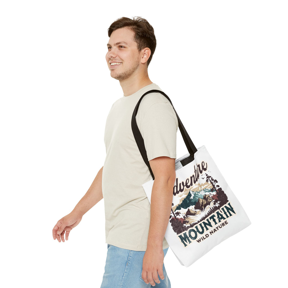 Adventure Mountain Tote Bag