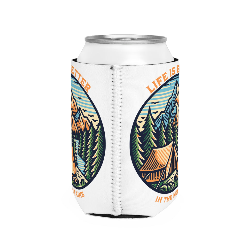"Life Is Better in the Mountains" Can Sleeve
