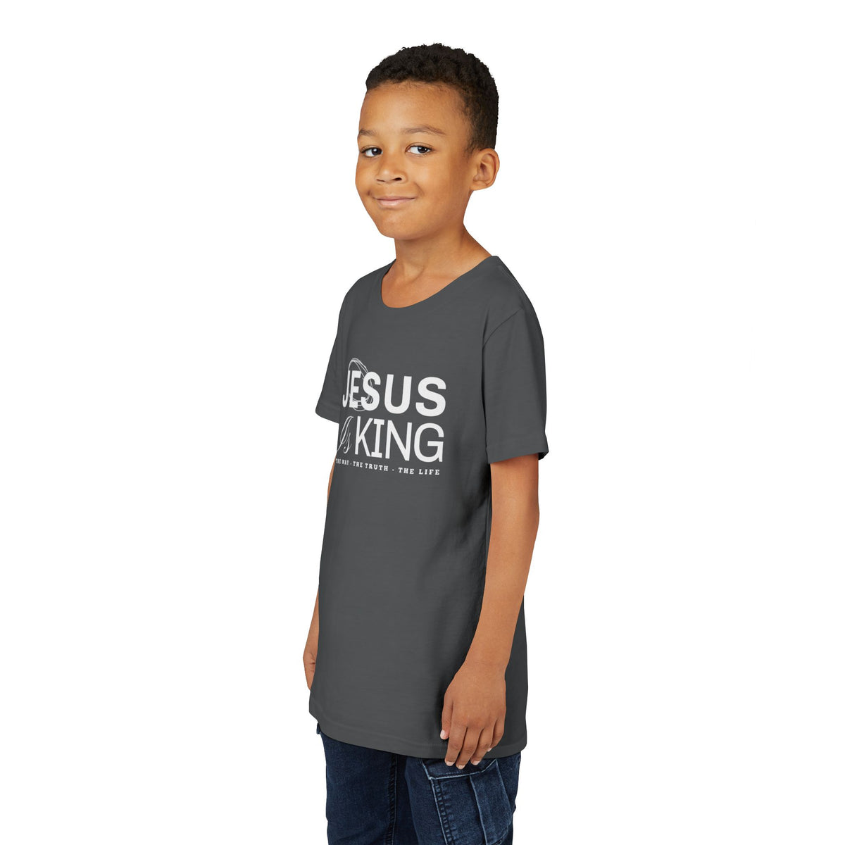"Jesus Is King" Youth T-Shirt