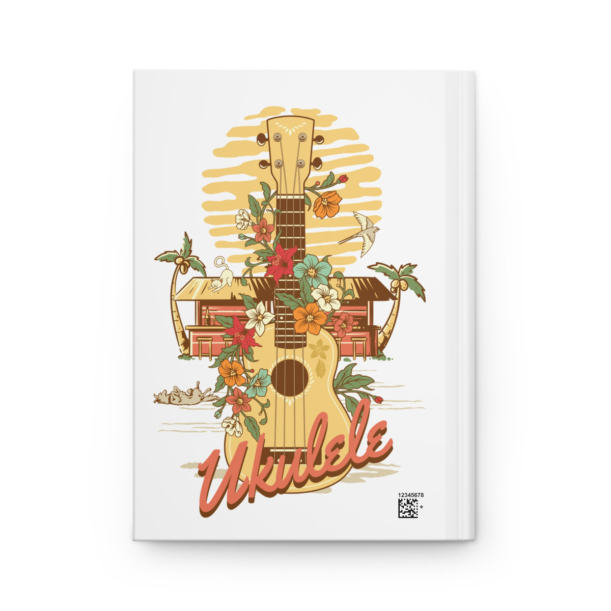 Ukulele Floral Journal