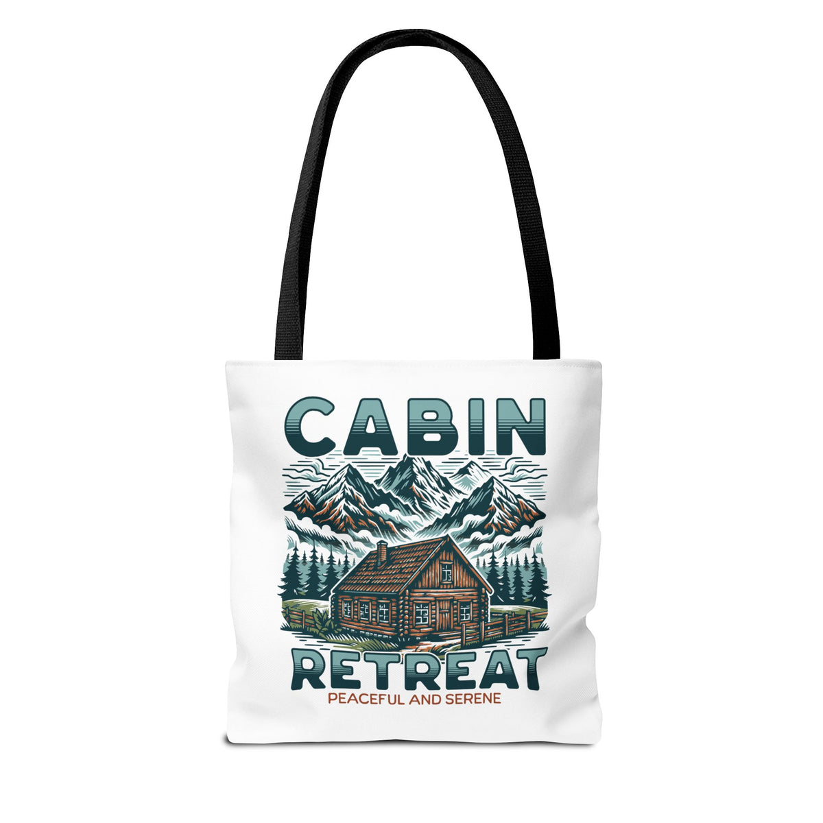 Cabin Retreat Tote Bag