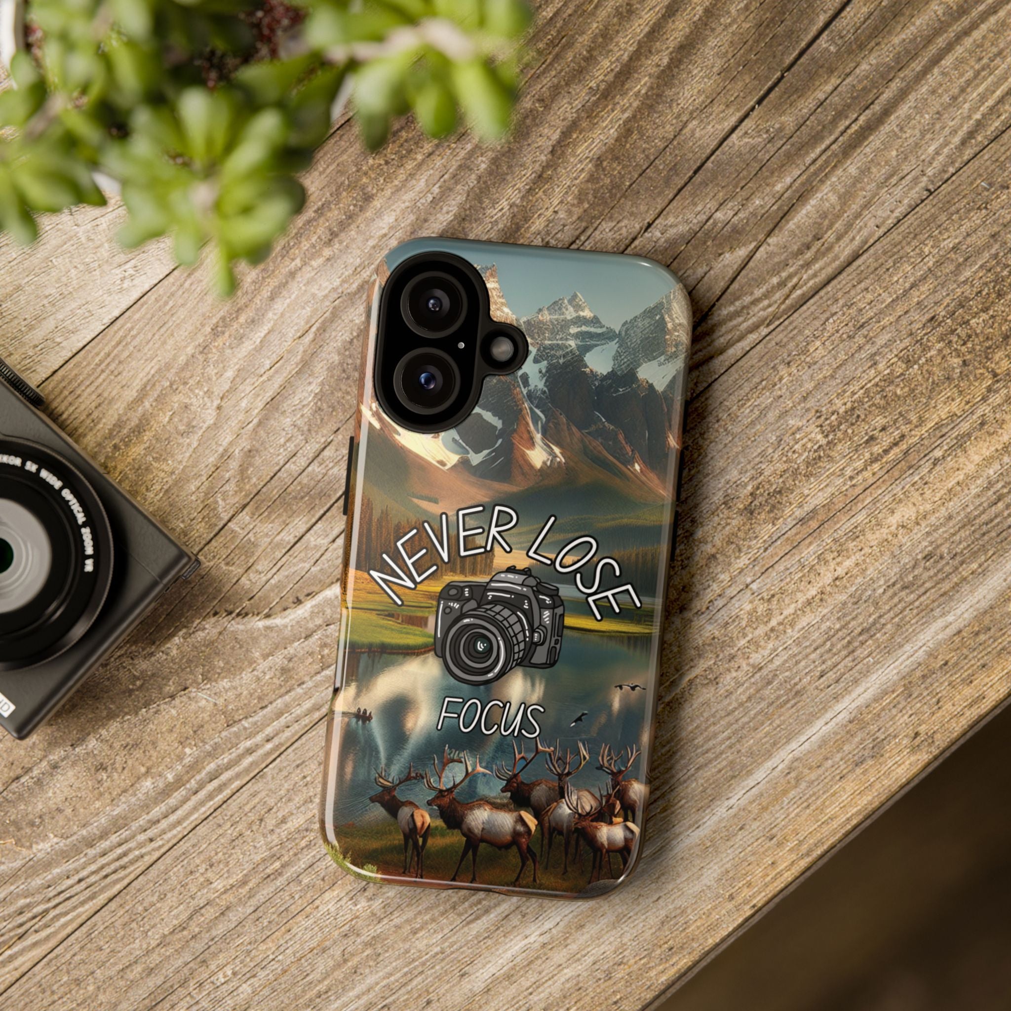 Never Lose Focus Phone Case