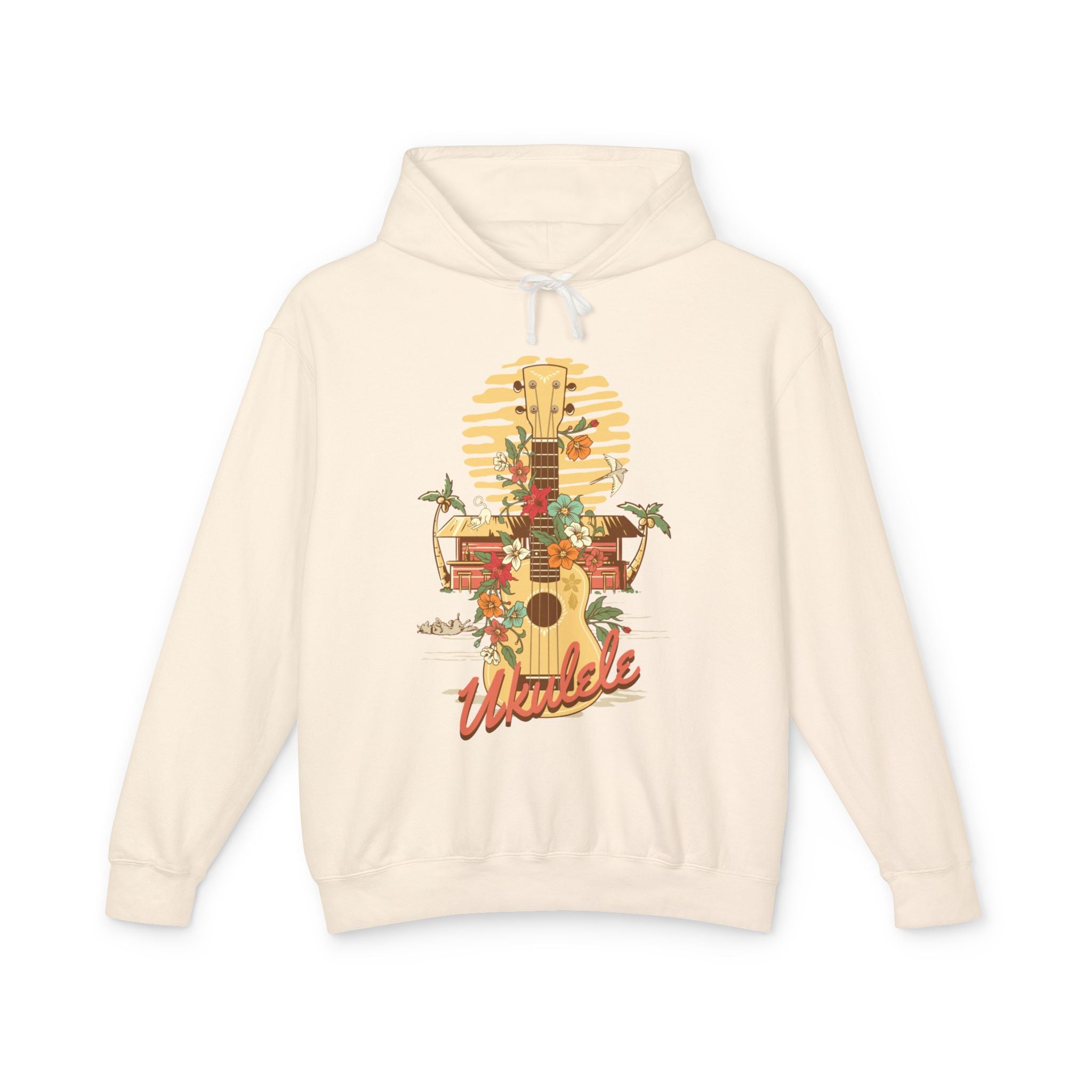 Ukulele Tropical Hoodie