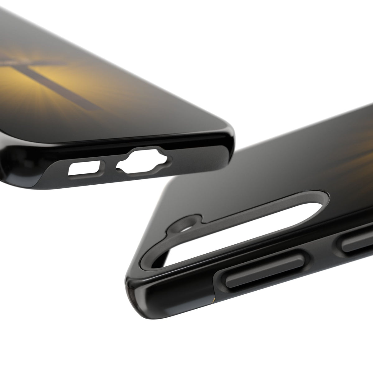 Cross and Crown of Thorns Phone Case