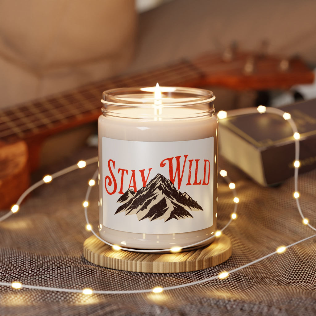 Stay Wild Scented Soy Candle, 9oz