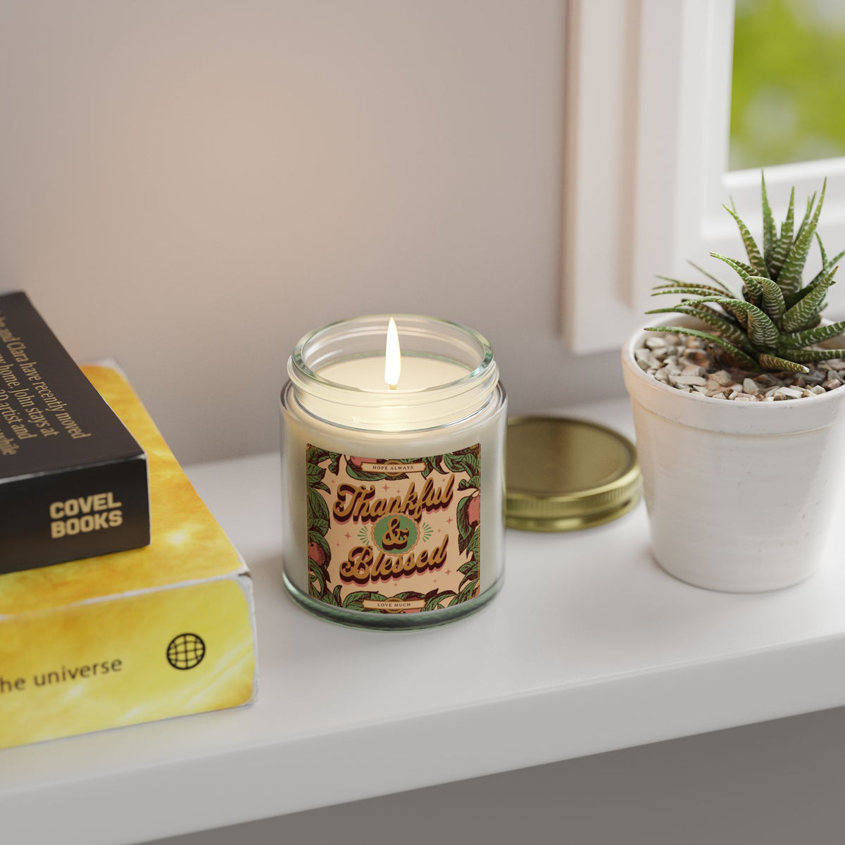 Thankful & Blessed Scented Candle (4oz. 9oz.)