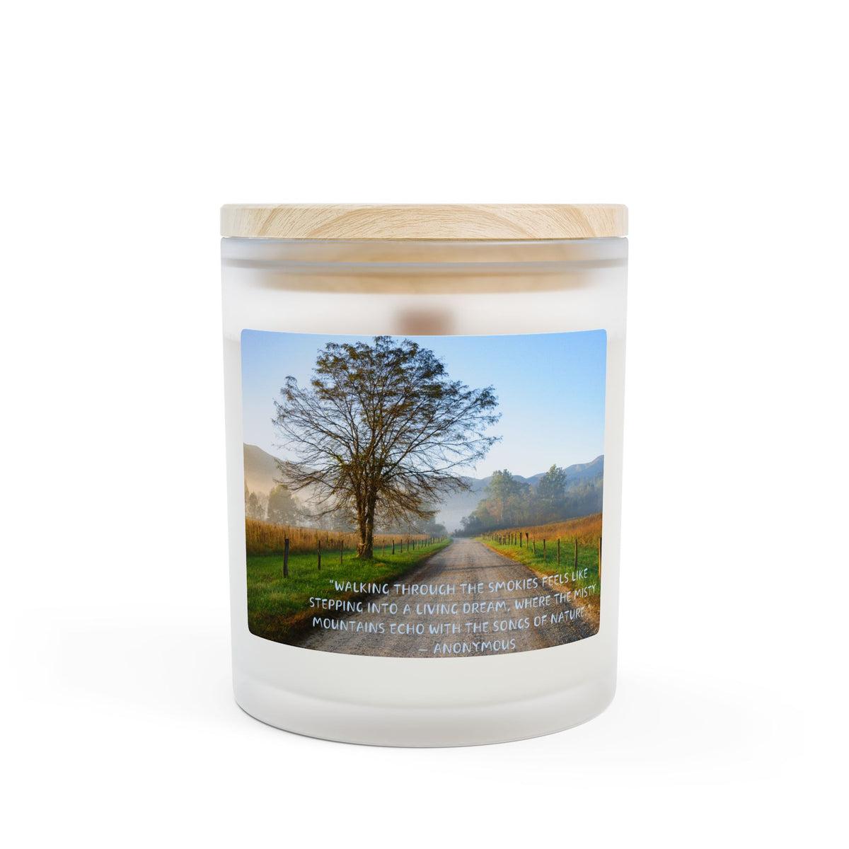 Frosted Glass Candle (11oz)