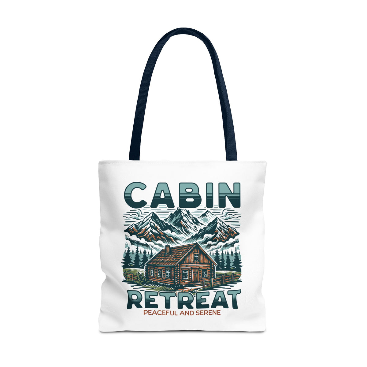 Cabin Retreat Tote Bag