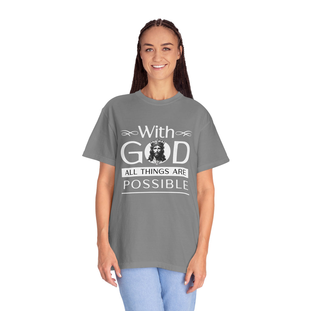 With God All Things...T‑Shirt