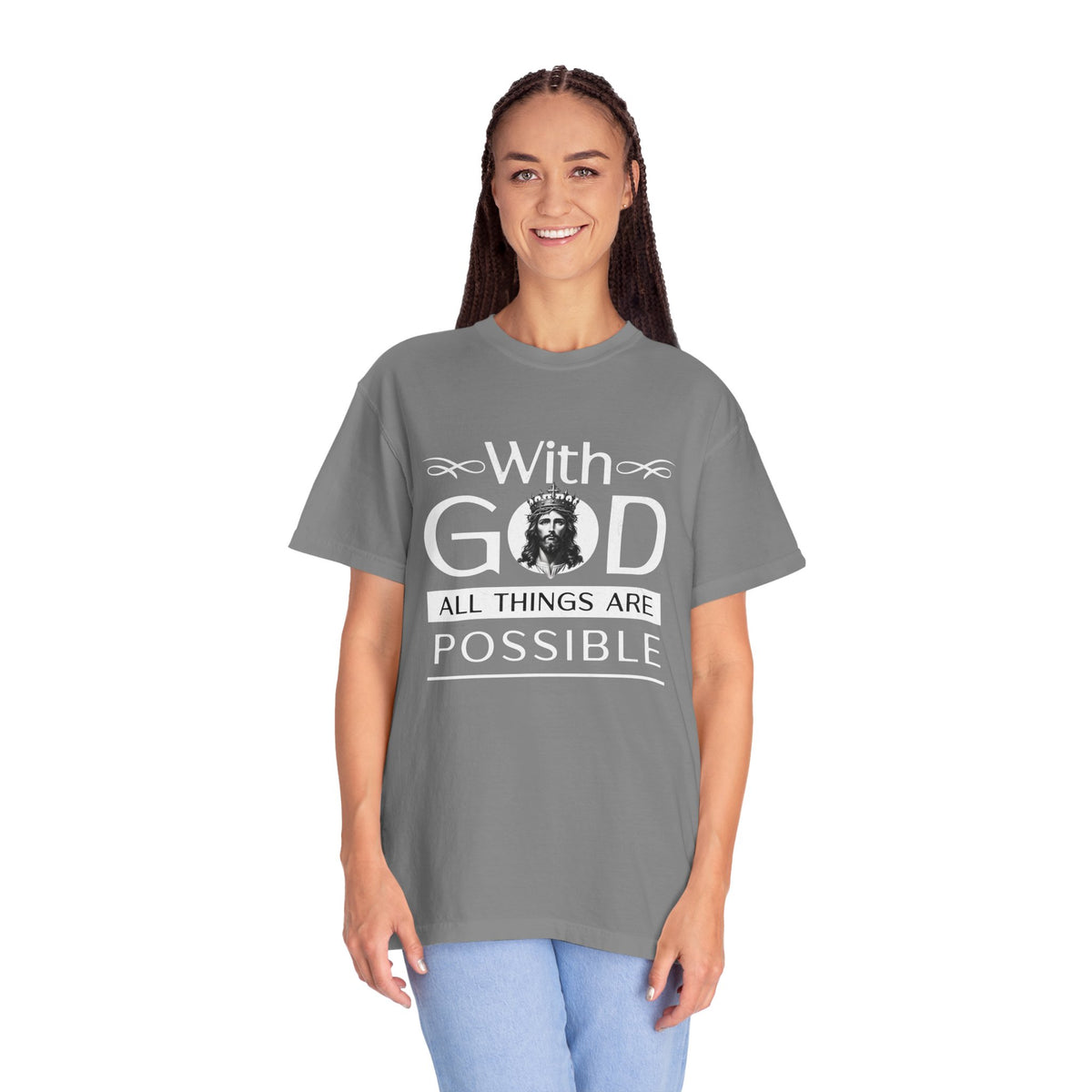 With God All Things...T‑Shirt