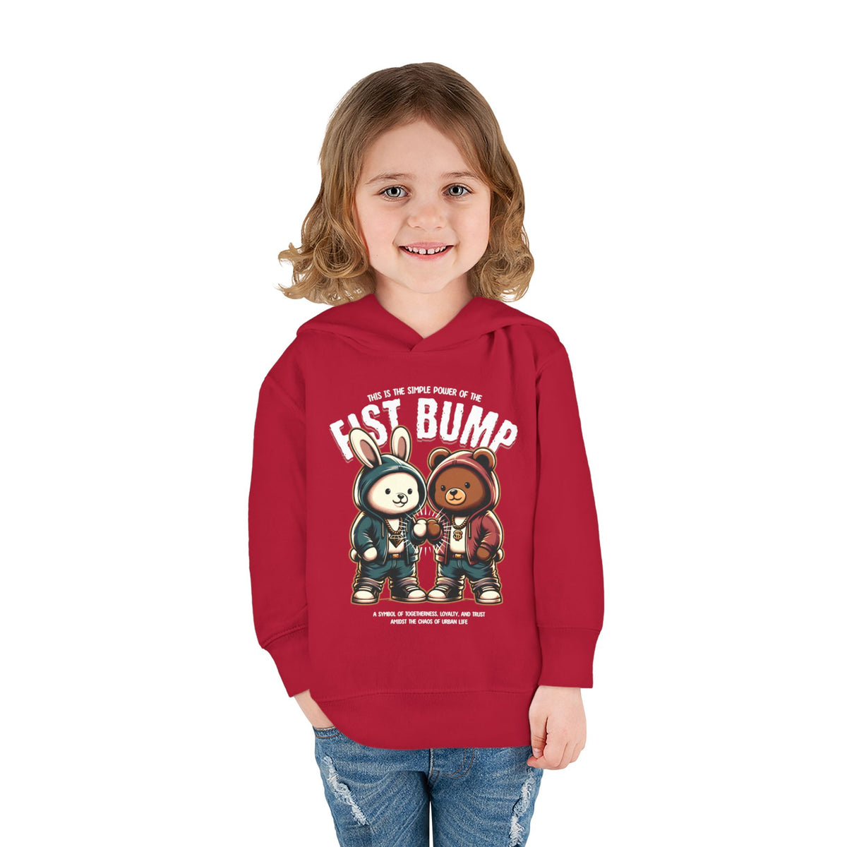 Fist Bump Toddler Hoodie