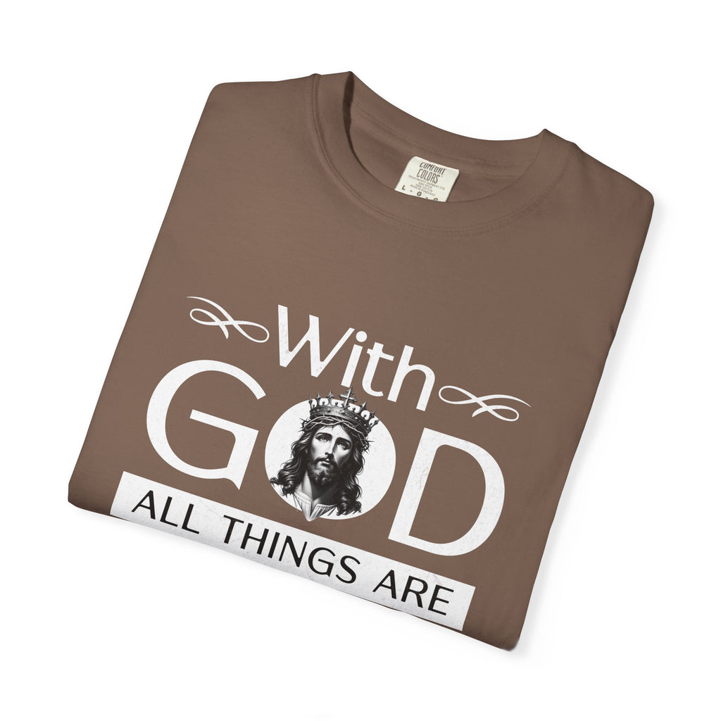 With God All Things...T‑Shirt