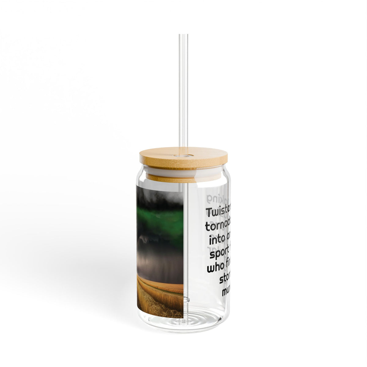 Twister Sipper Glass