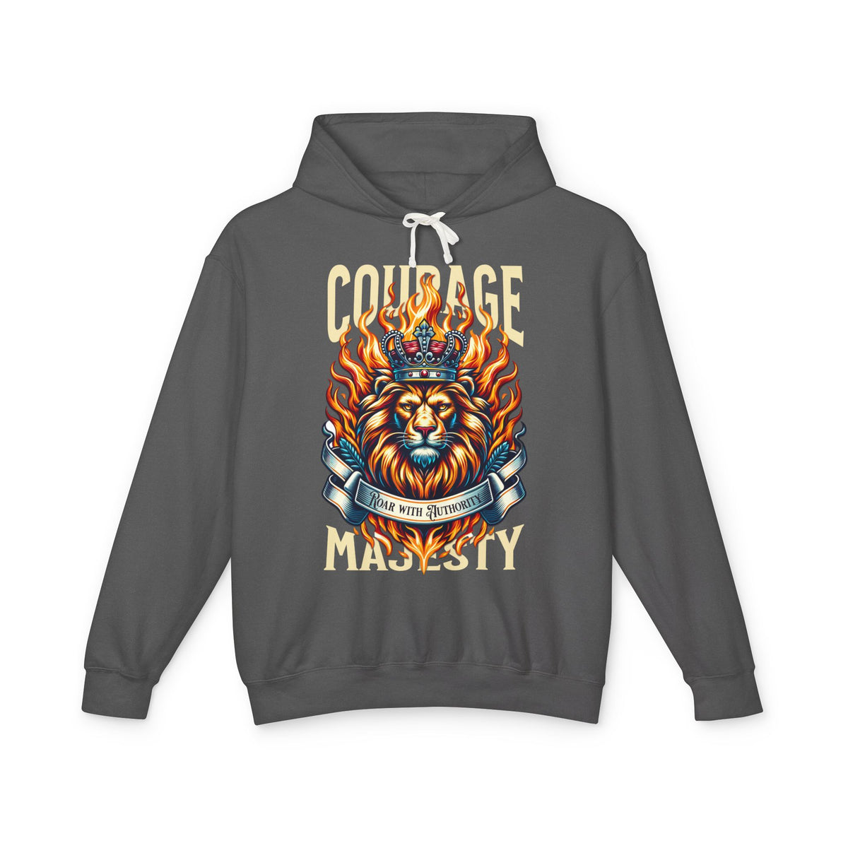 Courage & Majesty Lion Hoodie