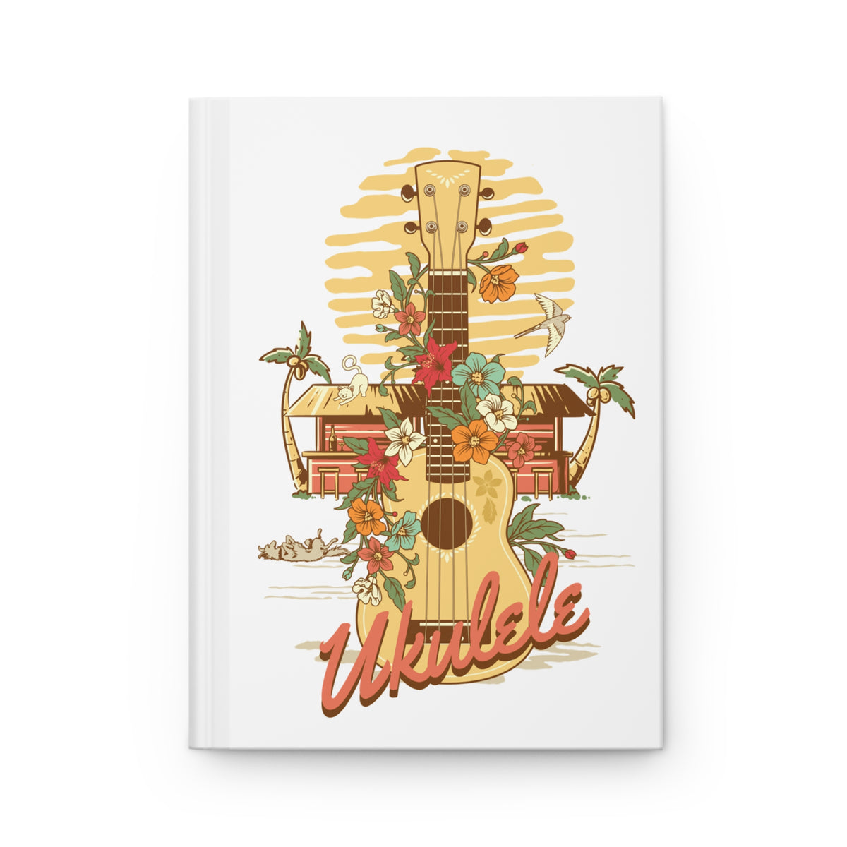 Ukulele Floral Journal