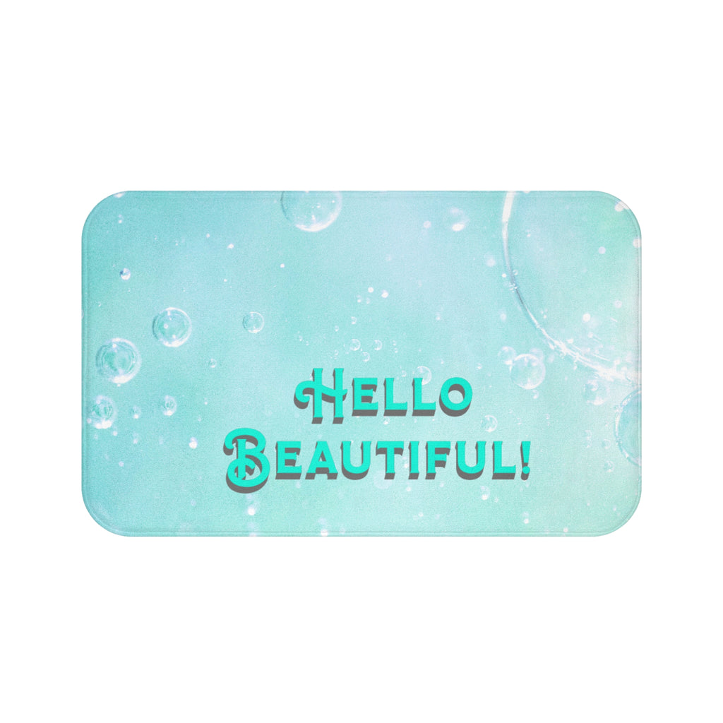 Aqua Bubble Bath Mat