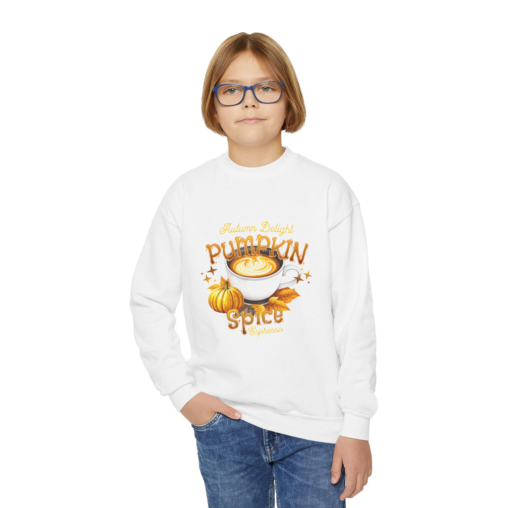 Pumpkin Spice Latte Youth Crewneck