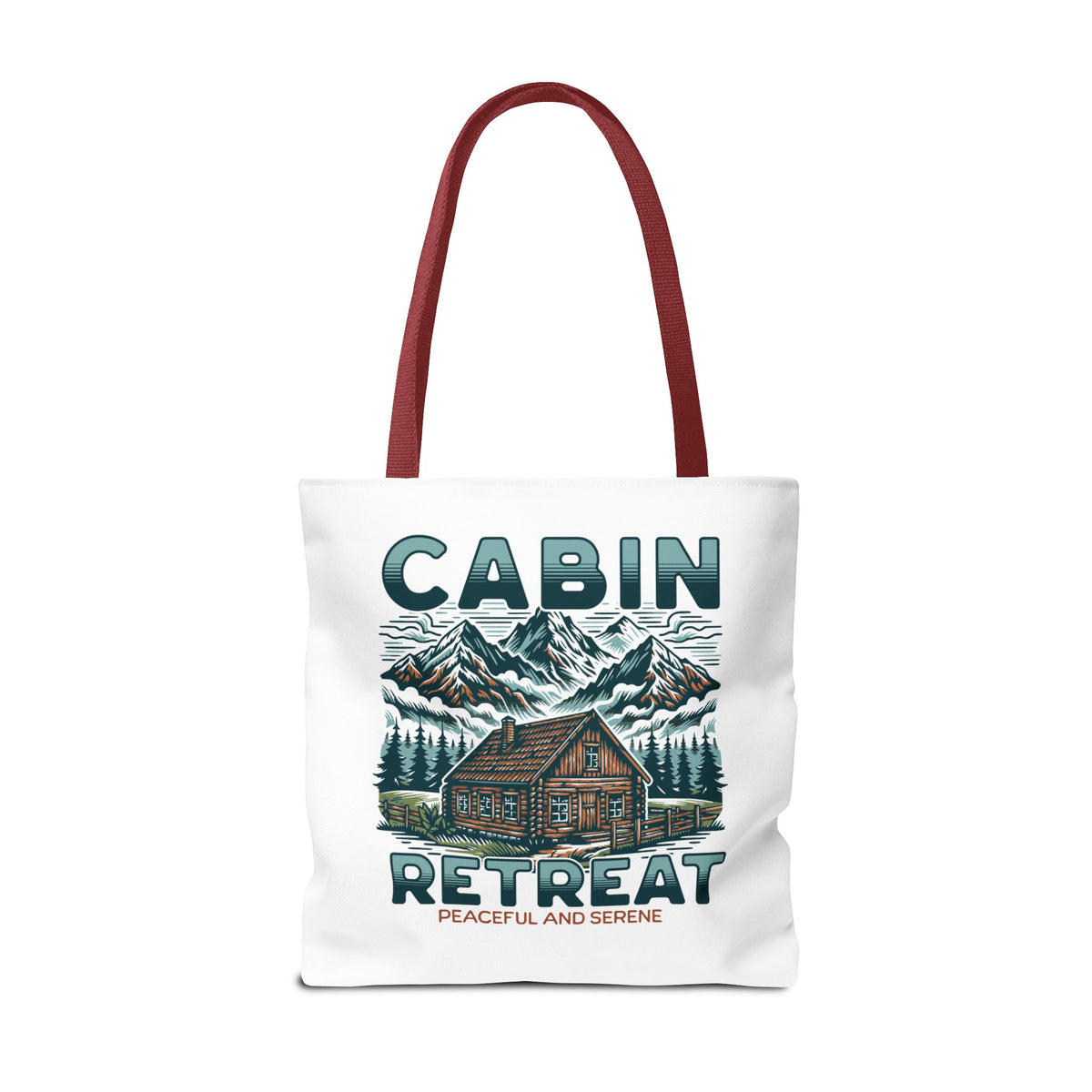 Cabin Retreat Tote Bag