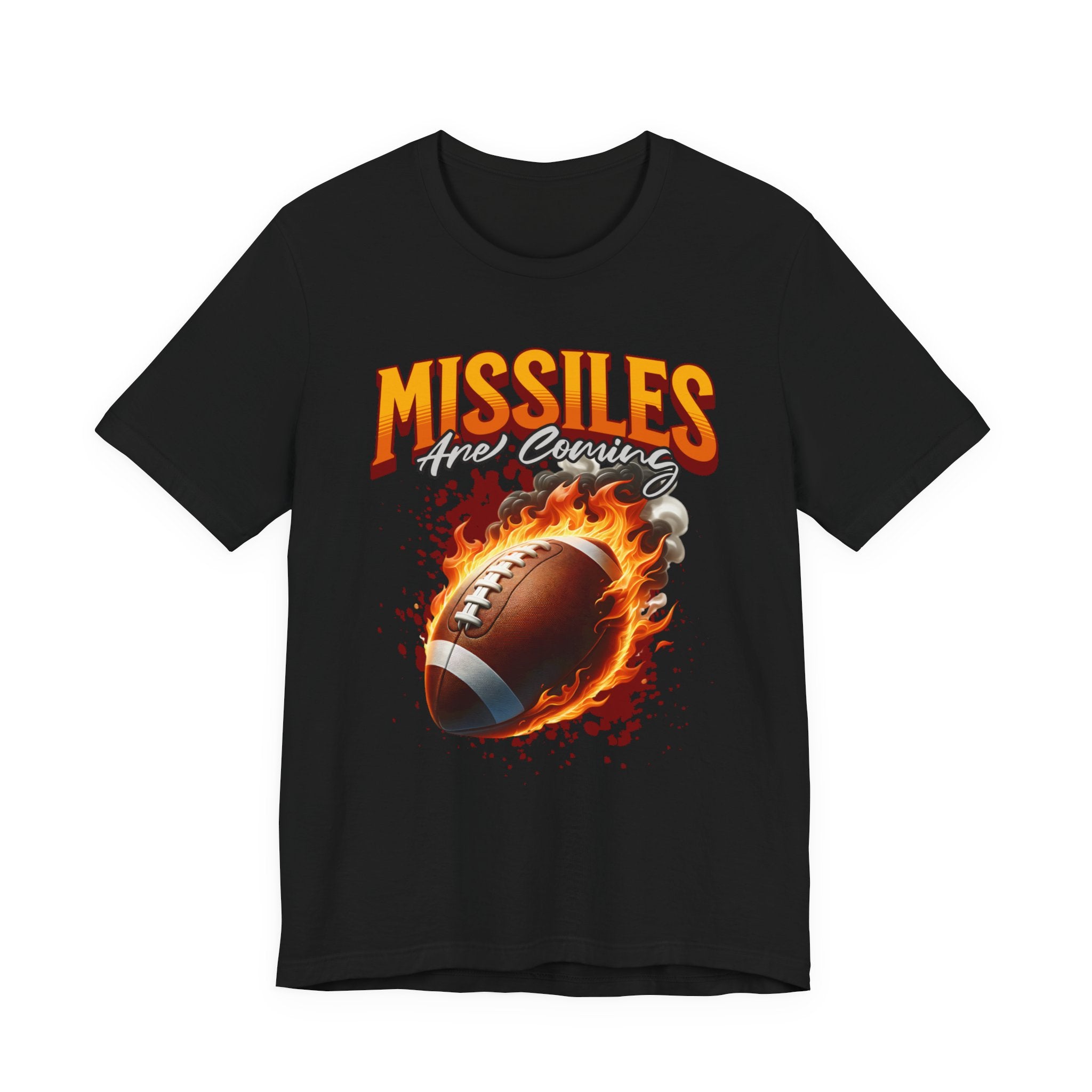 Missiles Are Coming Football T-Shirt