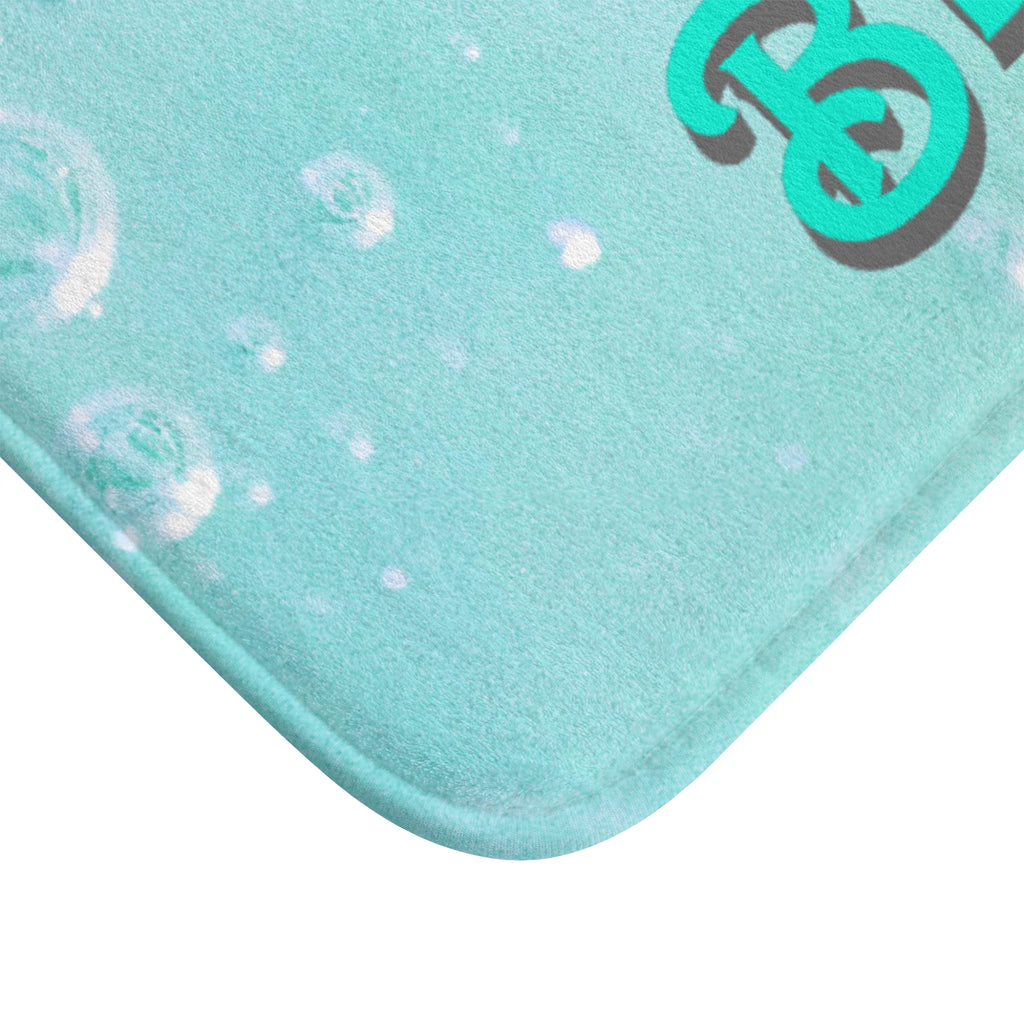 Aqua Bubble Bath Mat