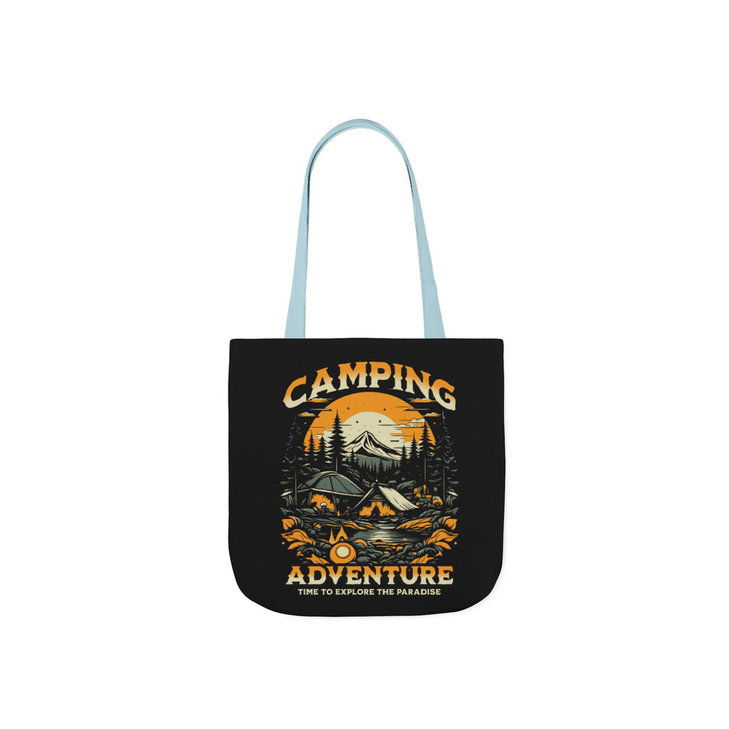 Camping Adventure Canvas Tote Bag