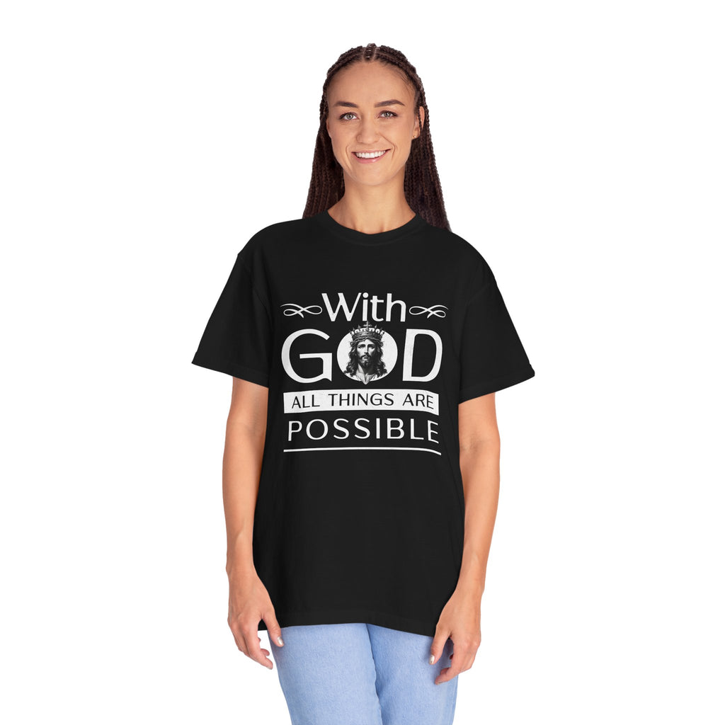 With God All Things...T‑Shirt