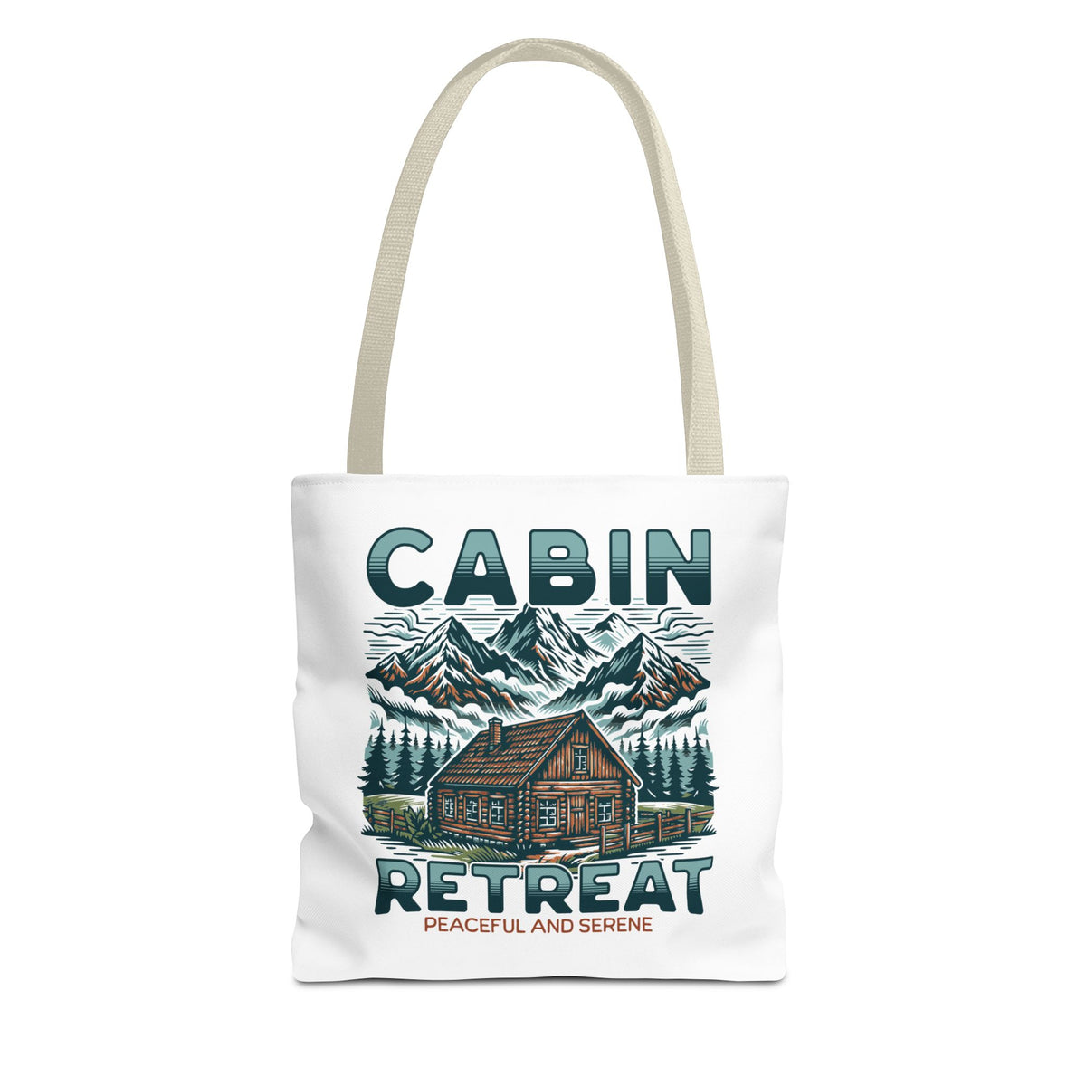 Cabin Retreat Tote Bag