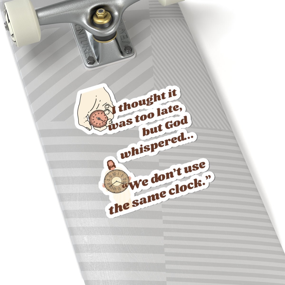 God's Clock Sticker