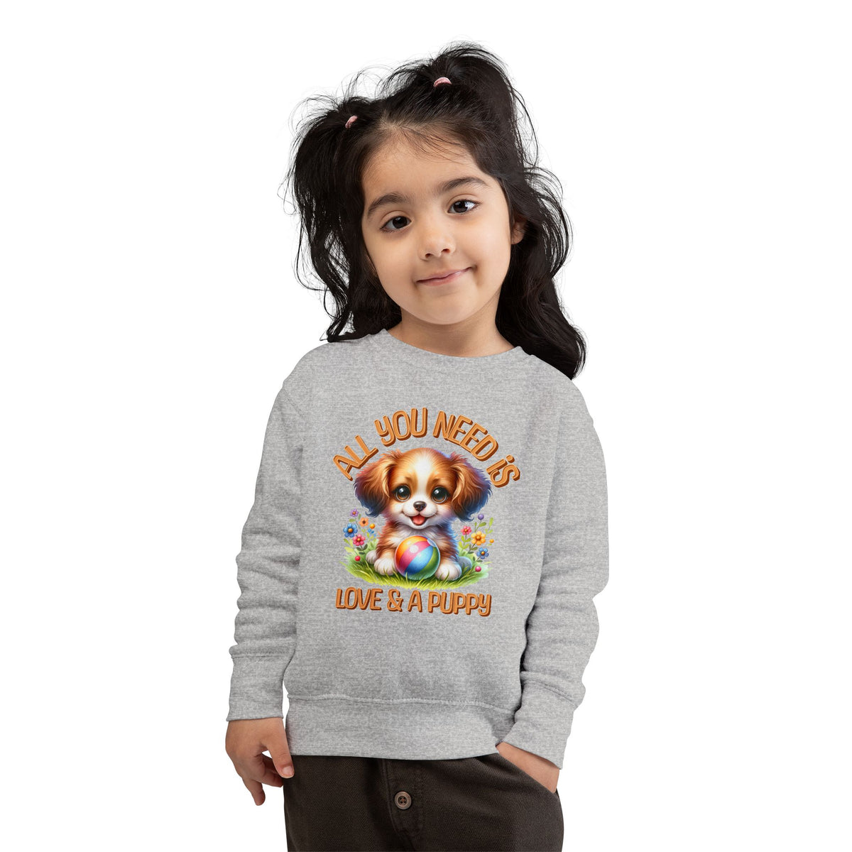 "All You Need..."Toddler Crewneck